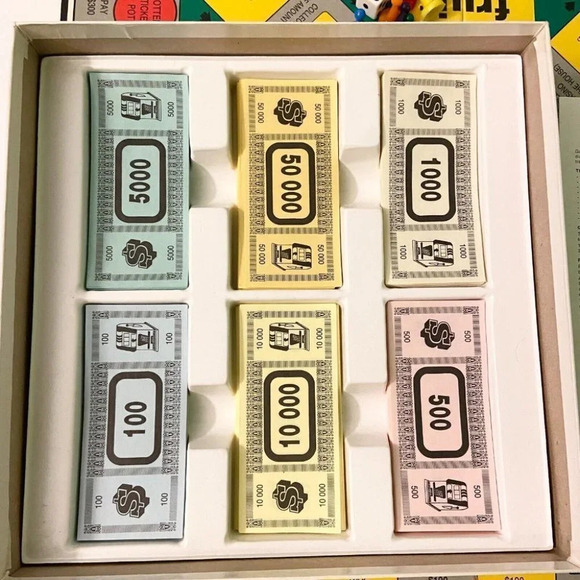 Vintage 1987 Gamblemania Board Game Aube and Khacho Gambling Game Complete - Picture 10 of 12